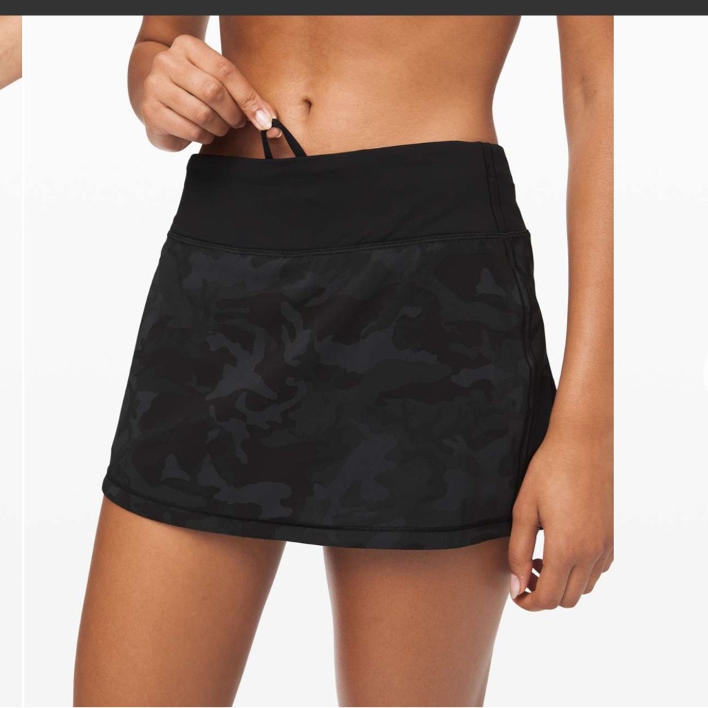 Lululemon Pace Rival Skirt (Regular) *No Panels 13. Size 4 in Incognito Camo